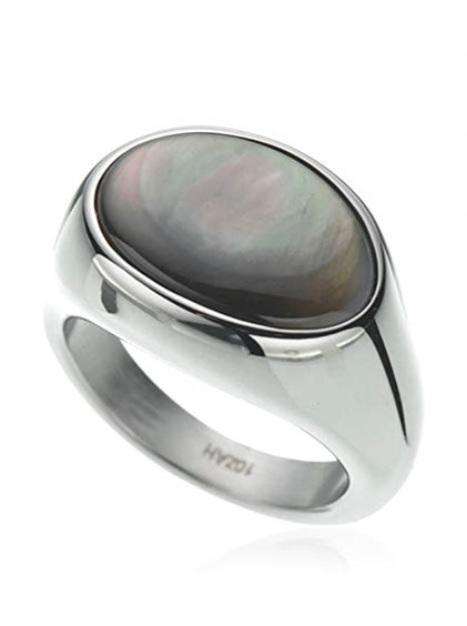 Oiritaly Ring Woman Breil TJ1011 Duplicity Steel